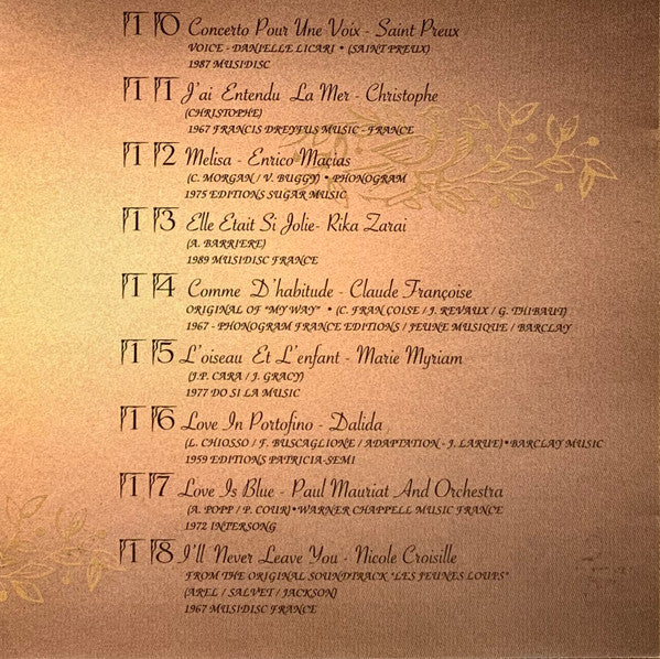 Various - Je T'aime (CD) - Discogs image 5