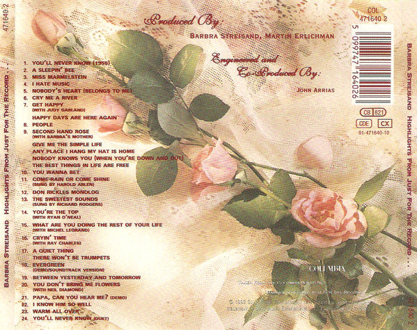 Highlights From Just For The Record... - Discogs image 3