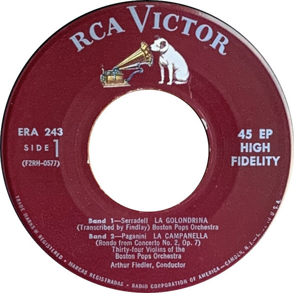 Boston Pops Orchestra, Arthur Fiedler - Music to Wake You Up (7") - Discogs image 3