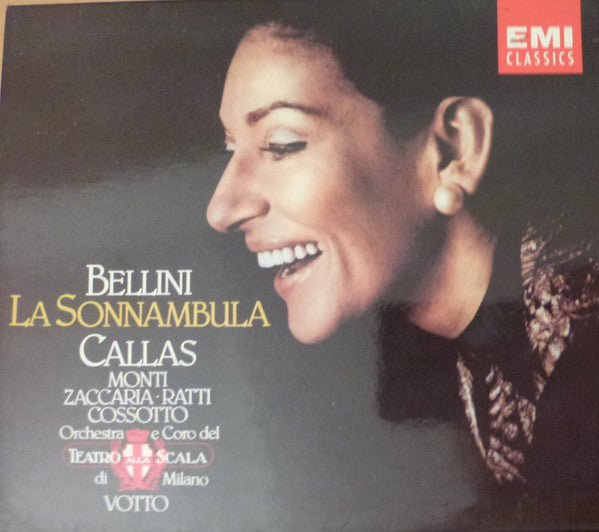 Vincenzo Bellini - Maria Callas, Nicola Monti, Nicola Zaccaria, Eugenia Ratti, Fiorenza Cossotto, Orchestra Del Teatro Alla Scala E Orchestra Del Teatro Alla Scala, Antonino Votto - La Sonnambula (2xCD)