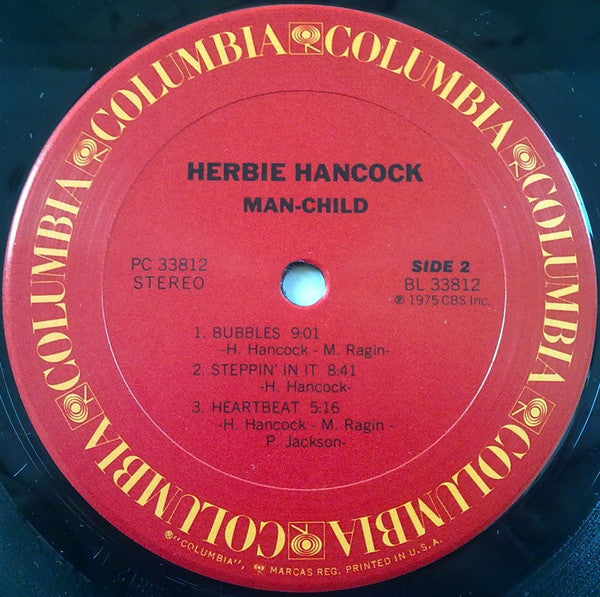 Herbie Hancock - Man-Child (LP) - Discogs image 4