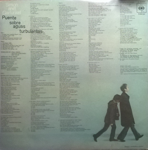 Simon & Garfunkel - Puente Sobre Aguas Turbulentas (LP) - Discogs image 2