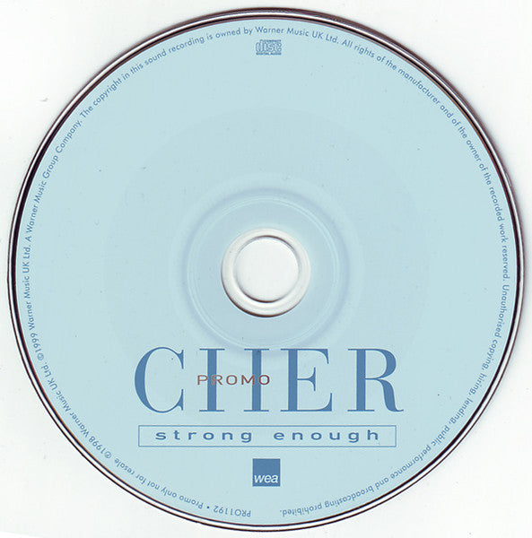 Cher - Strong Enough (CD) - Discogs image 3