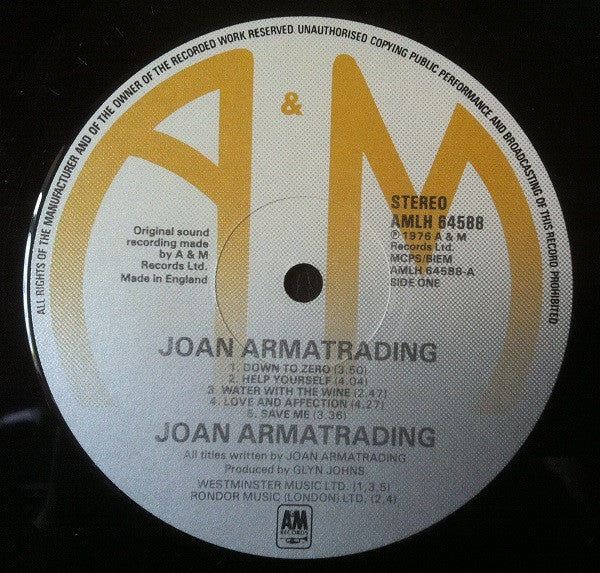 Joan Armatrading - Joan Armatrading (LP) - Discogs image 4