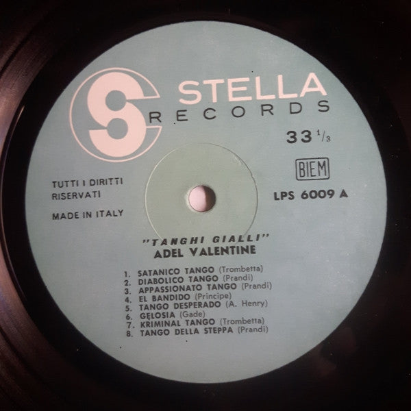 Adel Valentine - Tanghi Gialli (LP) - Discogs image 3