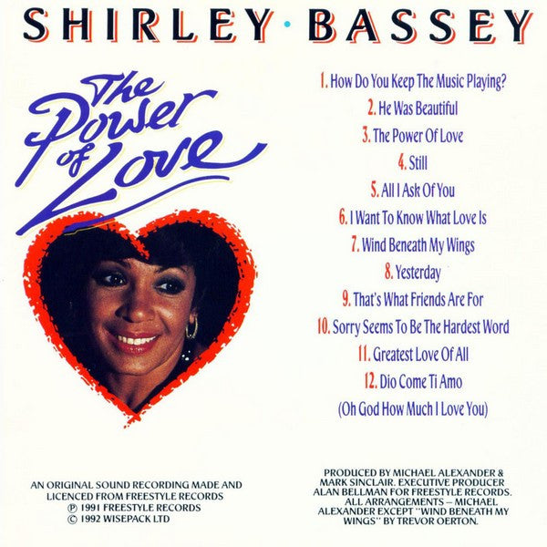 Shirley Bassey - The Power Of Love (CD) - Discogs image 4