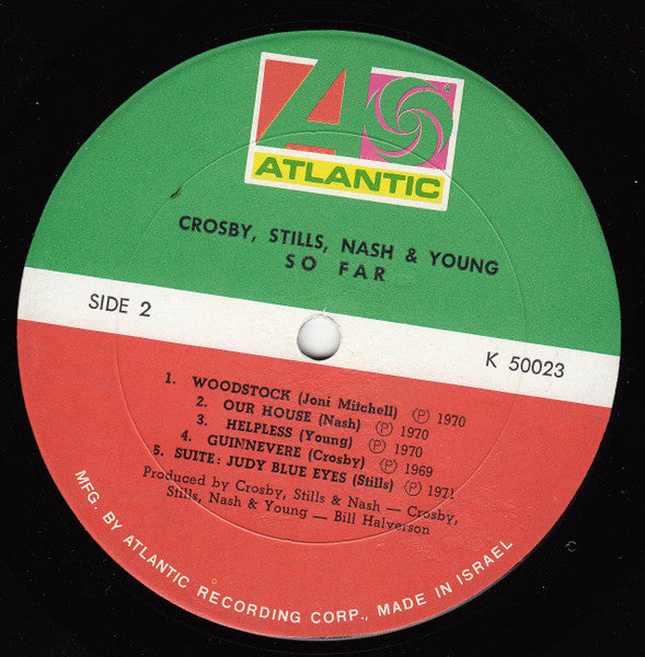 Crosby, Stills, Nash & Young - So Far (LP) - Discogs image 5