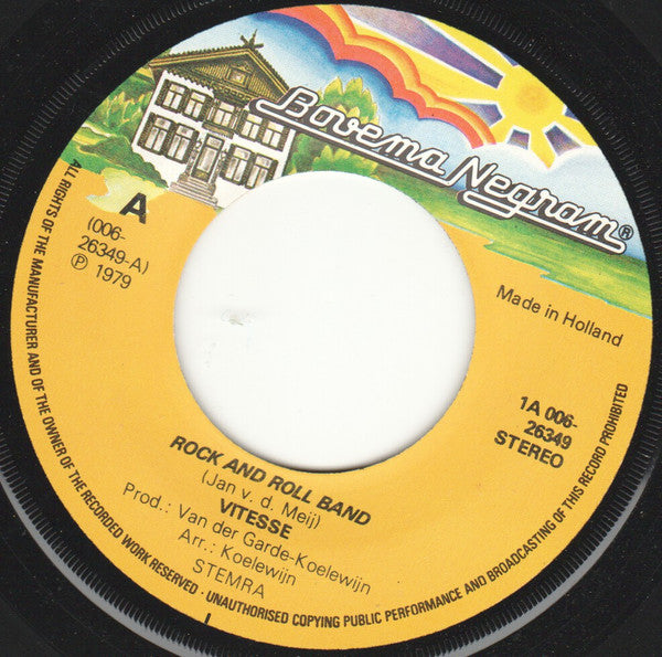 Vitesse (2) - Rock And Roll Band / Hot Shots (7") - Discogs image 3