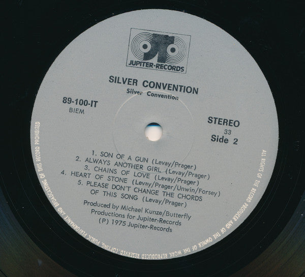 Silver Convention - Silver Convention (LP) - Discogs image 4