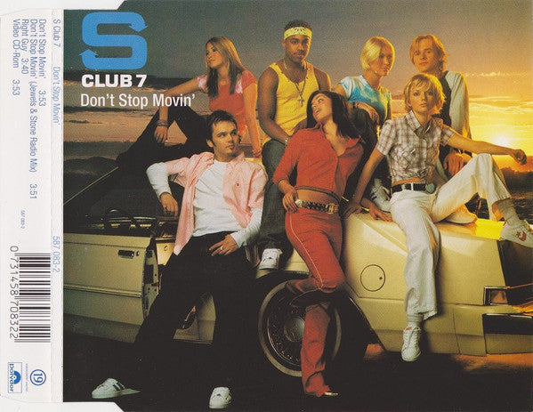 S Club 7 - Don't Stop Movin' (CD) - Discogs image 2