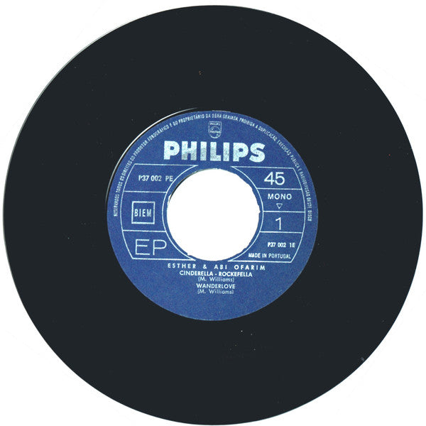 Esther & Abi Ofarim - Cinderella Rockefella (7") - Discogs image 4