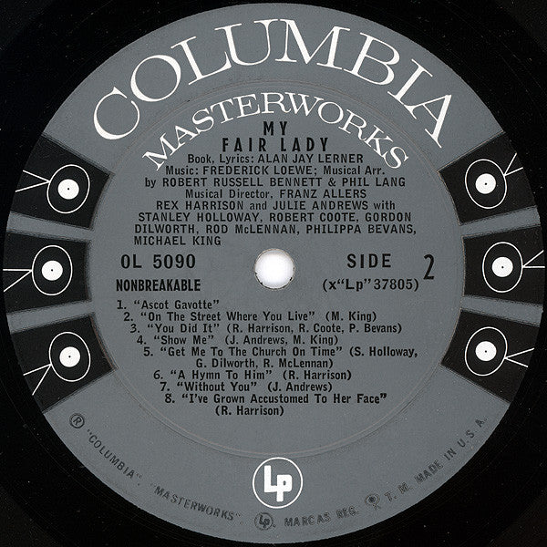 Rex Harrison, Julie Andrews - My Fair Lady (LP) - Discogs image 4