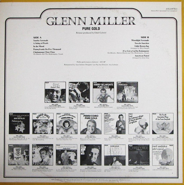 Glenn Miller - Pure Gold (LP) - Discogs image 2