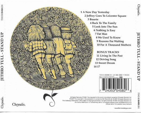 Jethro Tull - Stand Up (CD) - Discogs image 2