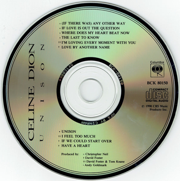 Unison - Discogs image 3