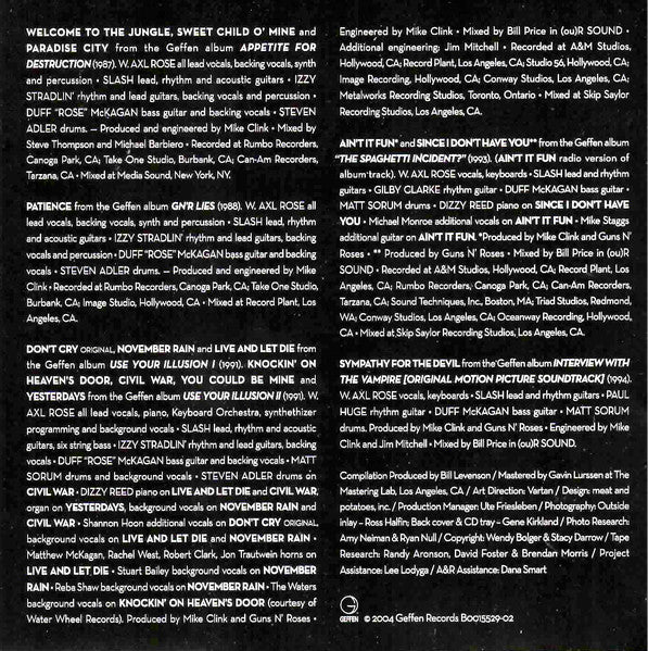 Guns N' Roses - Greatest Hits (CD) - Discogs image 6