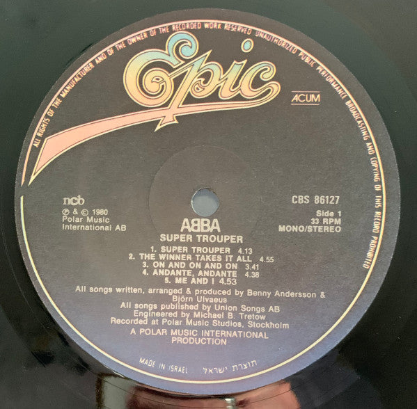 ABBA - Super Trouper (LP) - Discogs image 3