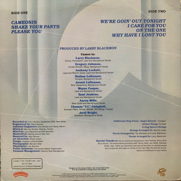 Cameo - Cameosis (LP) - Discogs image 2