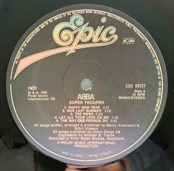 ABBA - Super Trouper (LP) - Discogs image 4