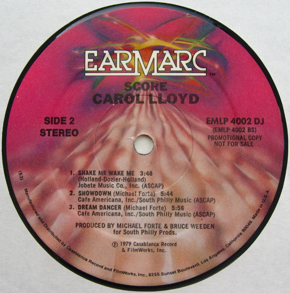 Carol Lloyd - Score (LP) - Discogs image 4