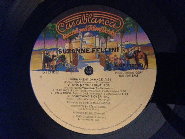 Suzanne Fellini - Suzanne Fellini (LP) - Discogs image 3