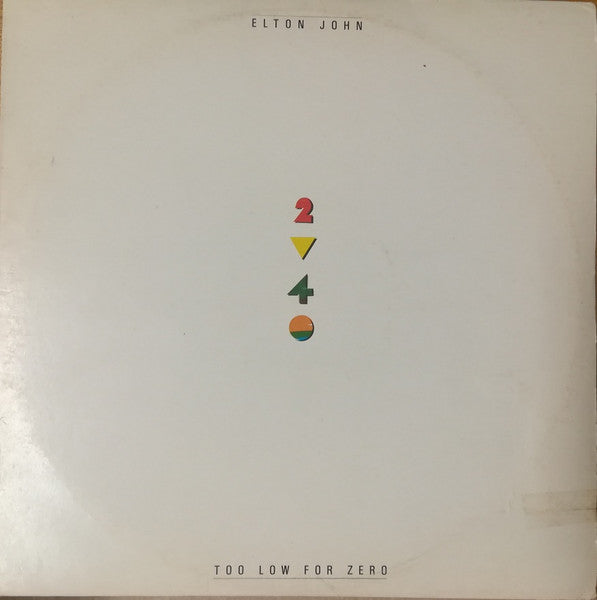 Elton John - Too Low For Zero (LP)