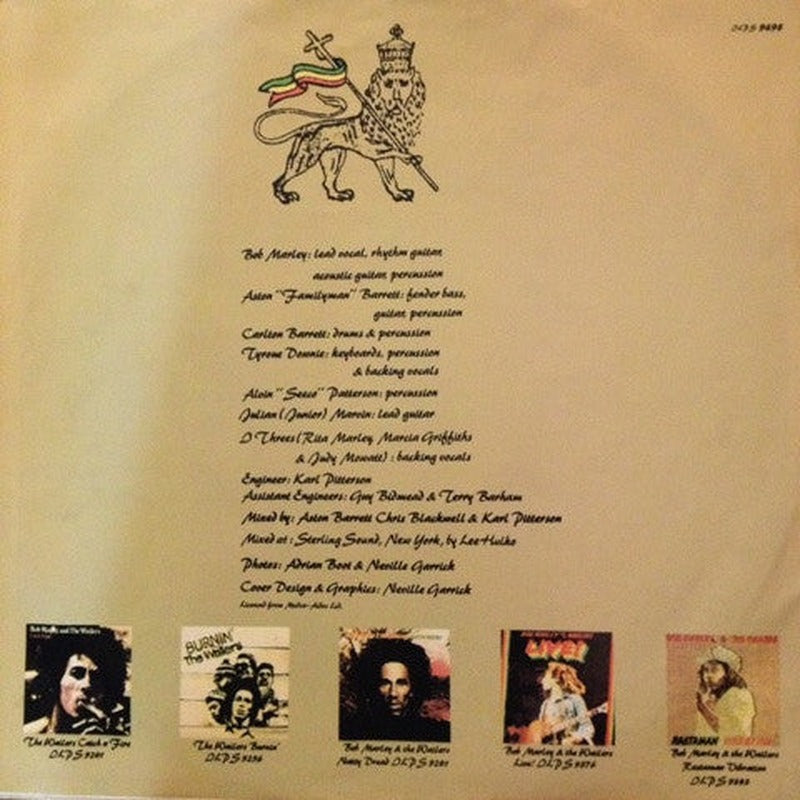 Bob Marley & The Wailers - Exodus (LP) - Discogs image 4