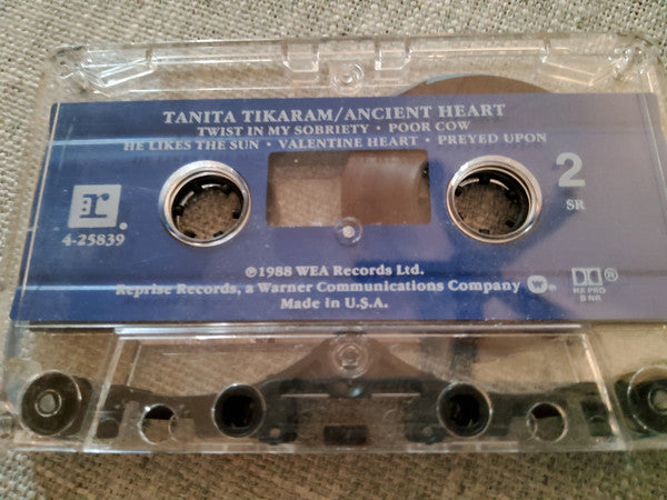 Tanita Tikaram - Ancient Heart (Cassette) - Discogs image 5