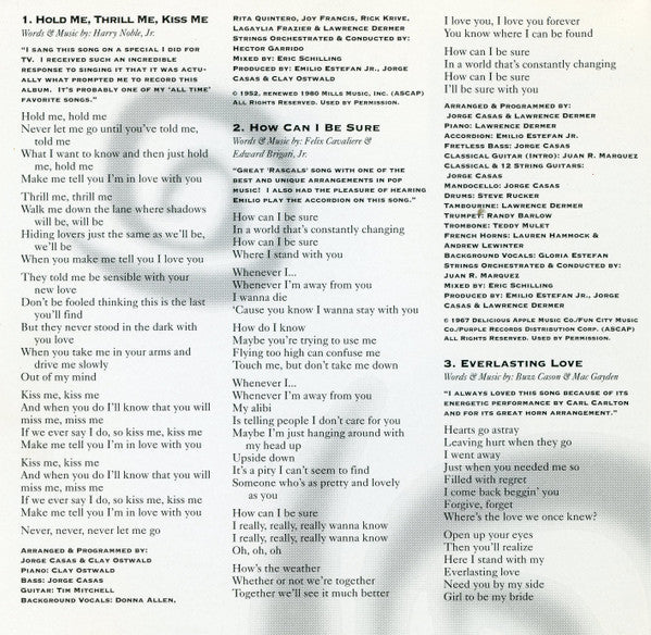 Gloria Estefan - Hold Me, Thrill Me, Kiss Me (CD) - Discogs image 7
