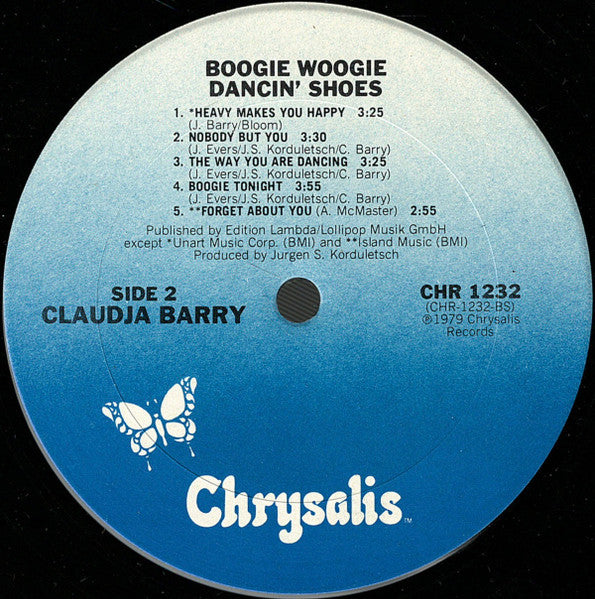 Claudja Barry - Boogie Woogie Dancin' Shoes (LP) - Discogs image 4