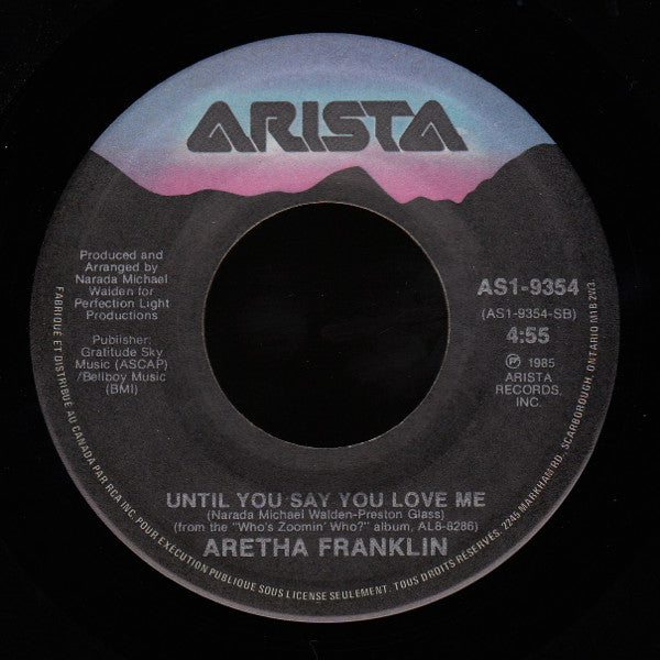 Aretha Franklin - Freeway Of Love (7") - Discogs image 4