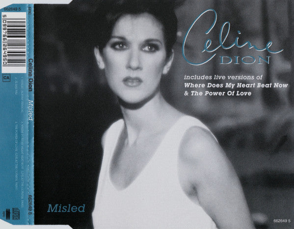 Céline Dion - Misled (CD) - Discogs image 2