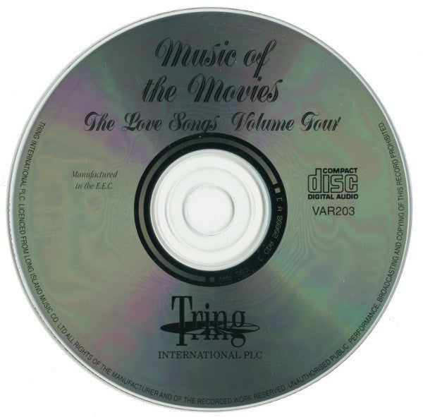 Starlight Orchestra, The - Music Of The Movies - The Love Songs - Volume Four (CD) - Discogs image 4