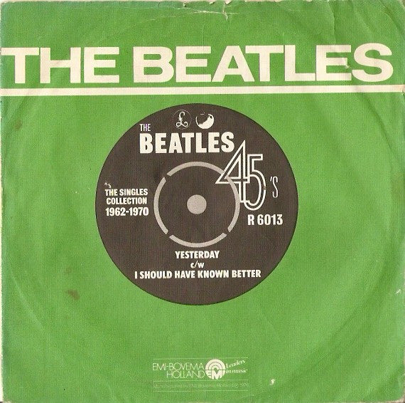 Beatles, The - Yesterday c/w I Should Have Known Better (7")