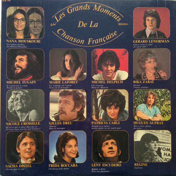 Various - Les Grands Moments De La Chanson Française (2xLP)