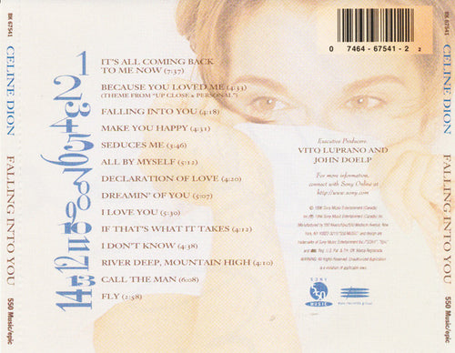 Céline Dion - Falling Into You (CD) - Discogs image 2