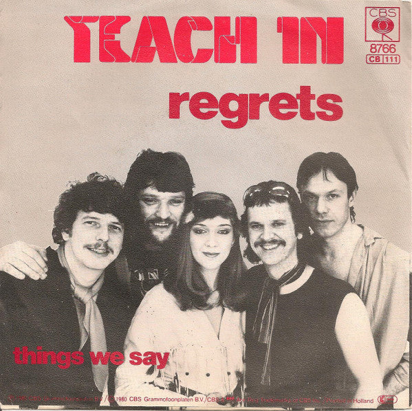 Teach-In - Regrets (7") - Discogs image 2