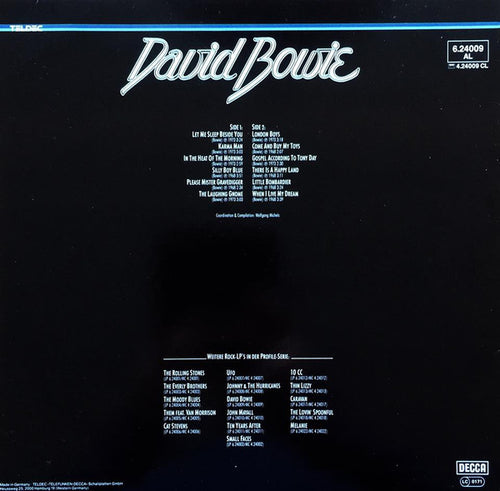 David Bowie - David Bowie (LP) - Discogs image 2