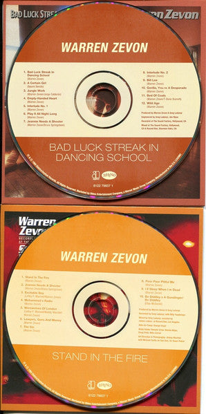 Warren Zevon - Original Album Series (Box Set) - Discogs image 7