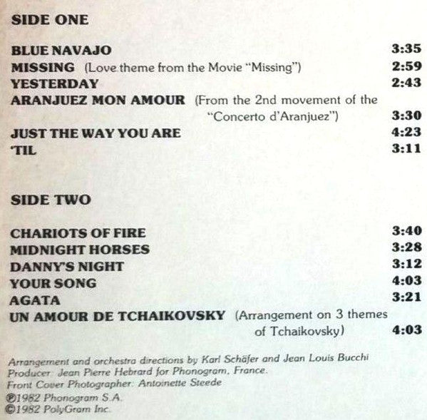 Gheorghe Zamfir - Romance (LP) - Discogs image 4