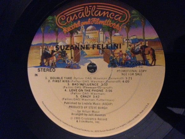 Suzanne Fellini - Suzanne Fellini (LP) - Discogs image 2