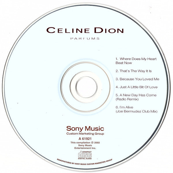 Céline Dion - Parfums (CD) - Discogs image 2