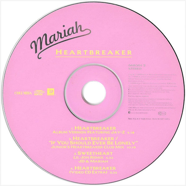 Mariah Carey - Heartbreaker (CD) - Discogs image 4