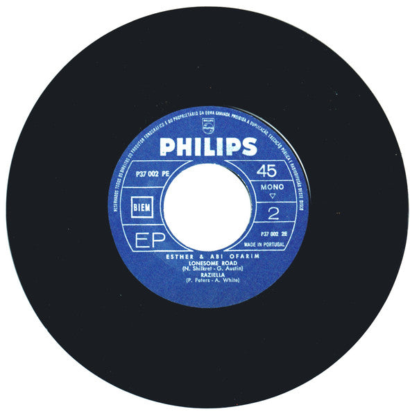 Esther & Abi Ofarim - Cinderella Rockefella (7") - Discogs image 3