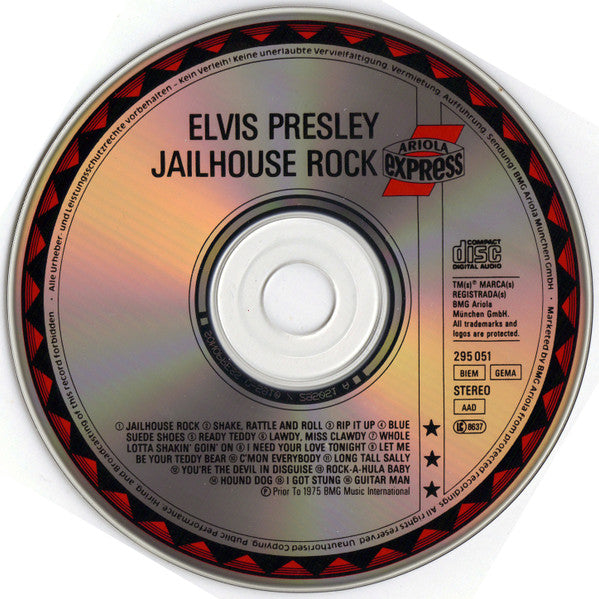 Elvis Presley - Jailhouse Rock (CD) - Discogs image 4