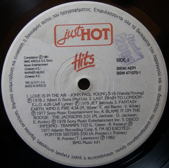 Various - Just Hot Hits (2xLP) - Discogs image 5