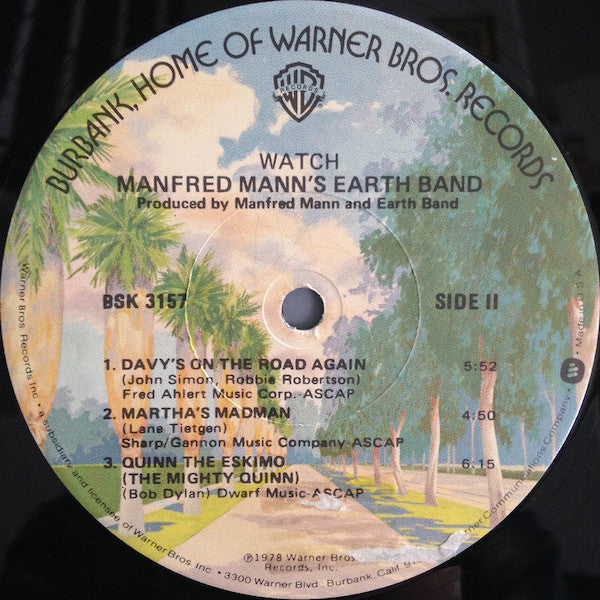 Manfred Mann's Earth Band - Watch (LP) - Discogs image 4