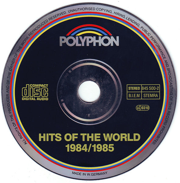 Various - Hits Of The World 1984/1985 (CD) - Discogs image 3