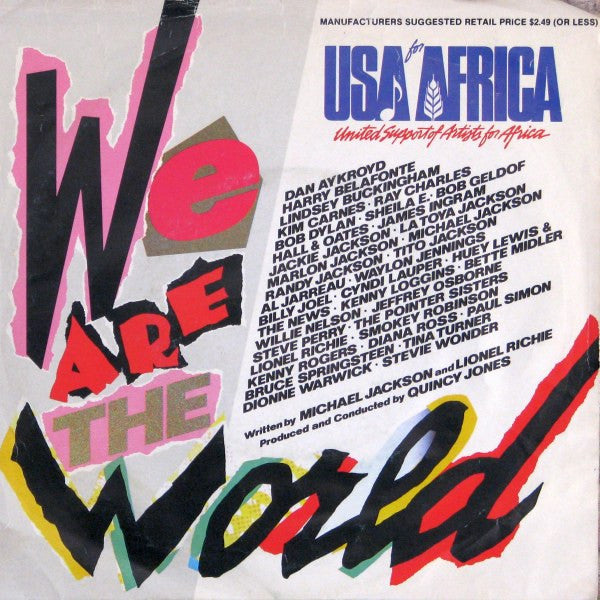 USA For Africa - We Are The World (7")