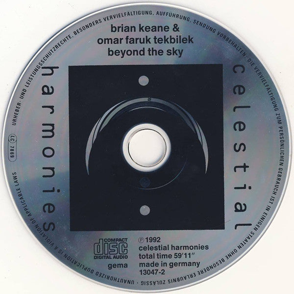 Brian Keane & Omar Faruk Tekbilek - Beyond The Sky (CD) - Discogs image 3